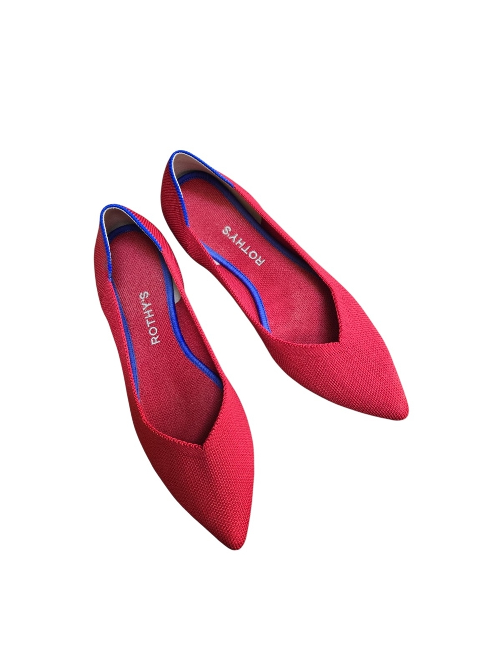 Rothy's Red Ballet Flat Sz 9
